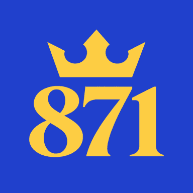 England 871 app icon with a crown and the number 871